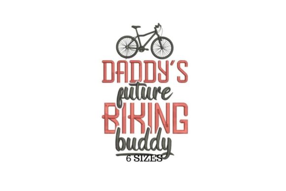 Daddy Bike Embroidery: A Designer's Review for Father's Day