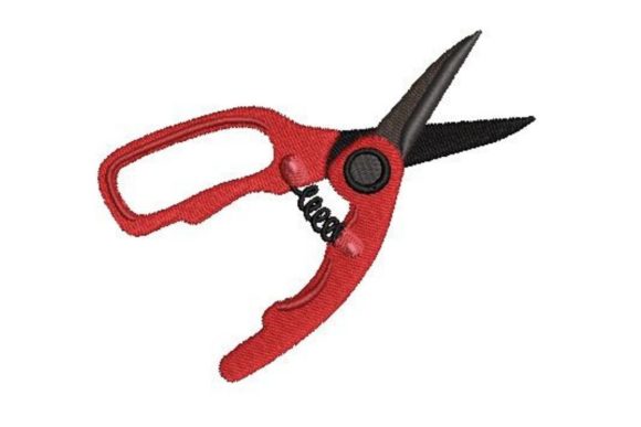 Gardening Scissors Embroidery Design Review