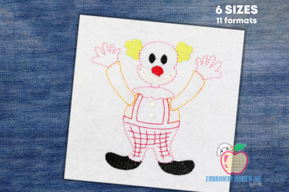 Joker Clown Embroidery Review for Boutique Apparel