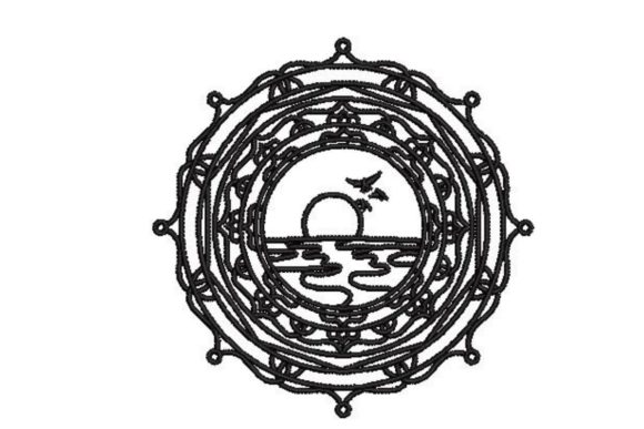 Ocean View Mandala: A Designer's Review for Small Business Merch