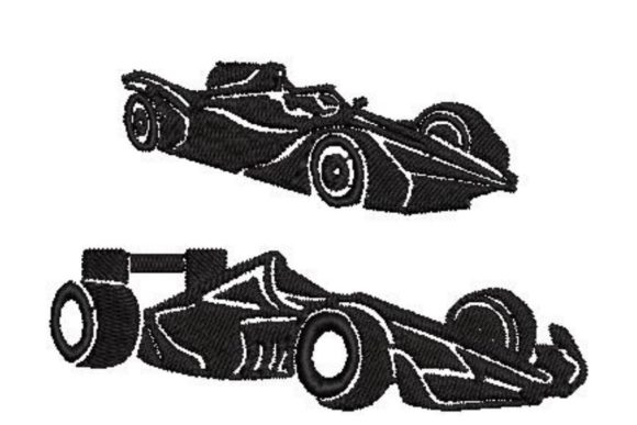 Racing Cars Silhouettes: A Designer's Review