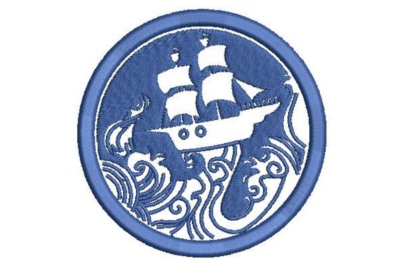 Ship in a Storm: A Nautical Embroidery Review for Etsy Sellers