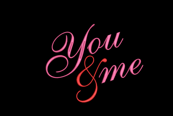 You and Me: A Romantic Embroidery Design Review